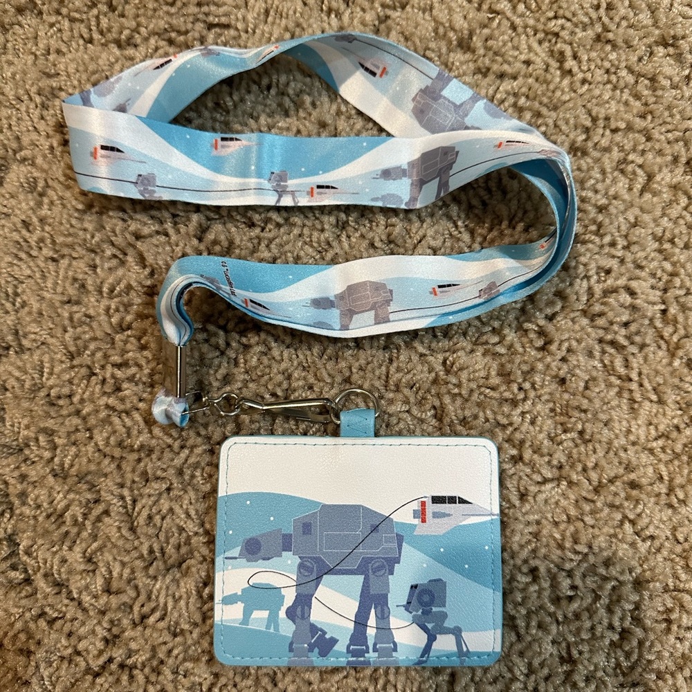 LOUNGEFLY Star Wars The Empire Strikes Back 40th Anniversary Lanyard - Picture 2 of 3